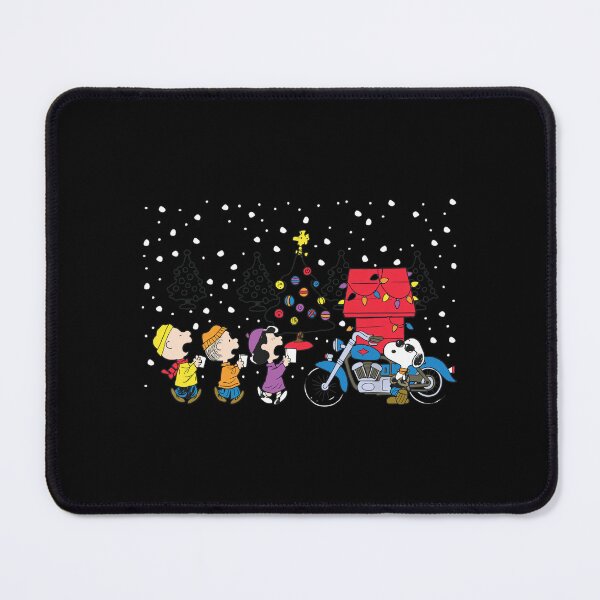 Item preview, Peanuts Holiday Motorcycle Snow Scene designed and sold by EttieToy.