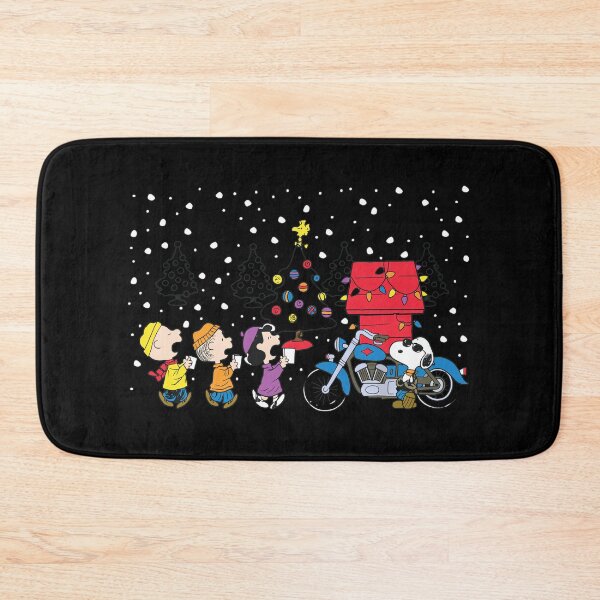Item preview, Peanuts Holiday Motorcycle Snow Scene designed and sold by EttieToy.