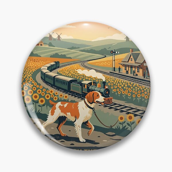 Item preview, Brittany Railway Sunflower Guide designed and sold by PictoVibe.