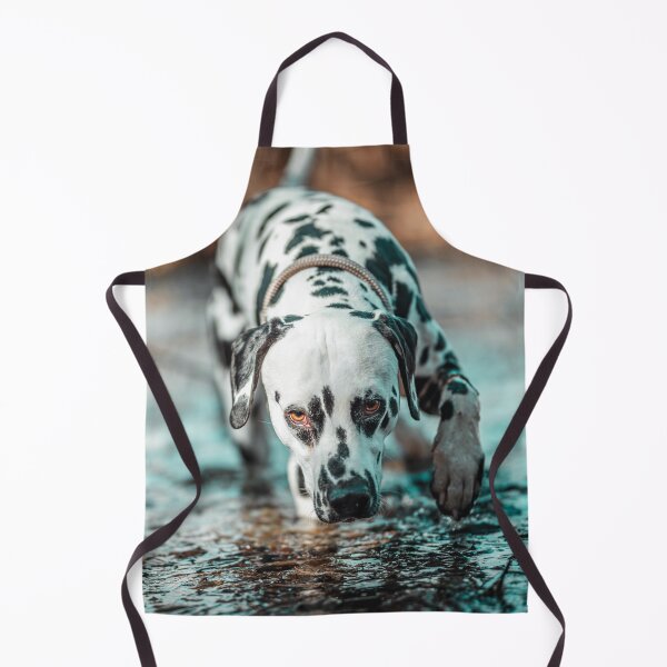 Item preview, Dalmatian Dog Walking in Shallow Water designed and sold by VanGaldo.