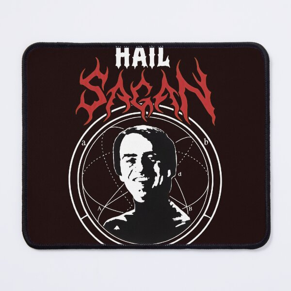 Item preview, Hail Sagan Portrait Science Cosmos designed and sold by drawfreak.
