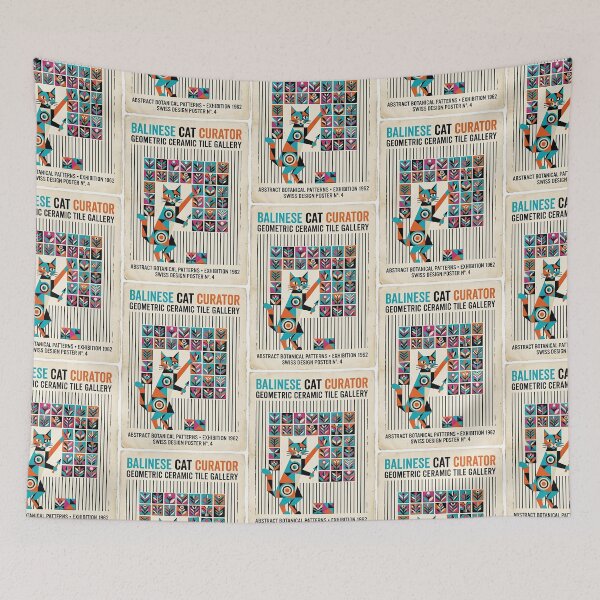 Item preview, Balinese Ceramic Tile Curator designed and sold by PictoVibe.