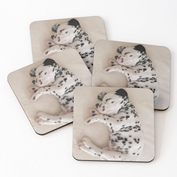 Aperçu de l'œuvre Portrait d'un chiot dalmatien endormi créée et vendue par VanGaldo.