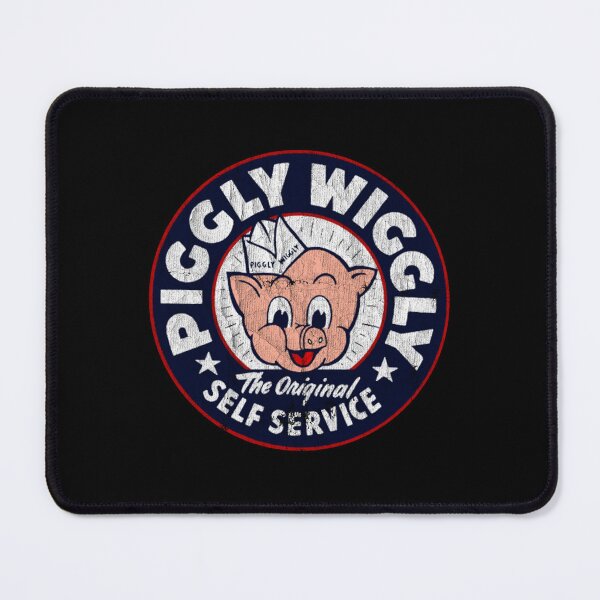 Item preview, Vintage Service Pig Retro Grocery Circle designed and sold by RaylenLinden.