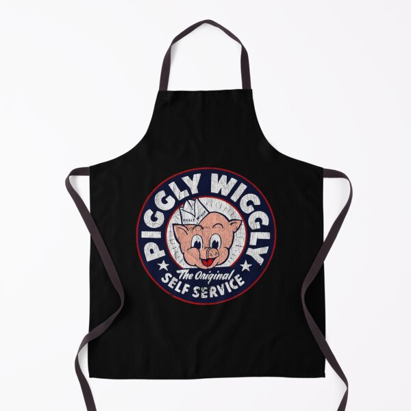 Item preview, Vintage Service Pig Retro Grocery Circle designed and sold by RaylenLinden.