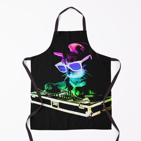 Item preview, House Cat Rainbow Dj Kitty designed and sold by rahmangm.