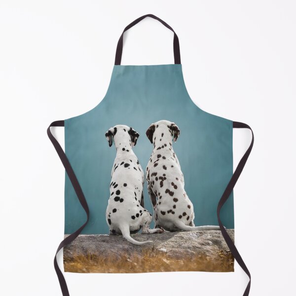 Item preview, Back View Portrait of Two Dalmatians Sitting designed and sold by VanGaldo.