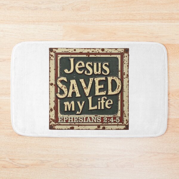 Item preview, Jesus Saved My Life - Ephesians 2:4-5 designed and sold by scripturehood.