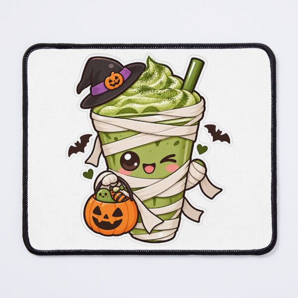 Item preview, Kawaii Mummy Matcha Halloween designed and sold by thebest-2studio.