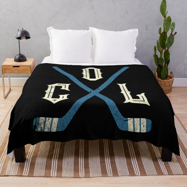 Item preview, Distressed Hockey Sticks Initial Graphic designed and sold by Tateandervort.