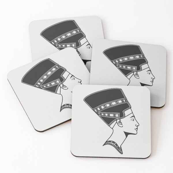 Item preview, Queen Nefertiti Minimalist Line Art - Ancient Egypt Portrait designed and sold by ShabanMerch.