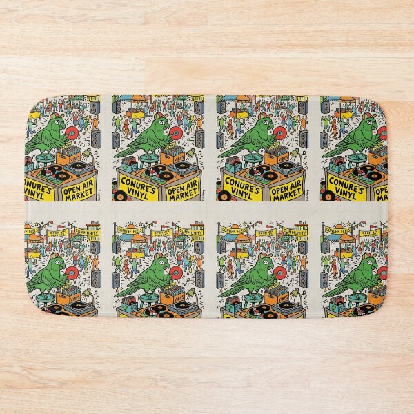 Item preview, Green-Cheek Conure Vinyl Collector designed and sold by PictoVibe.
