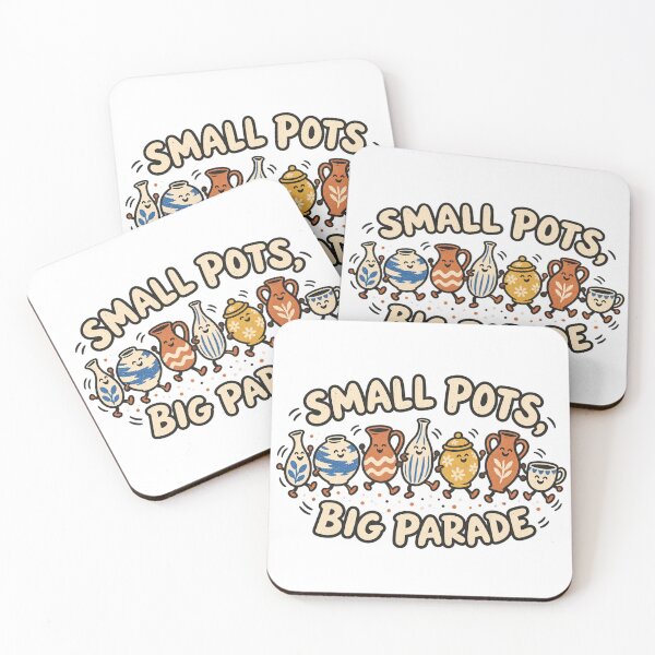 Item preview, Small Pots, Big Parade designed and sold by Chase The Trend.