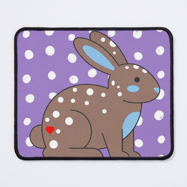 Item preview, Nursery Polkadot Woodland Rabbit designed and sold by Nicoart2077.