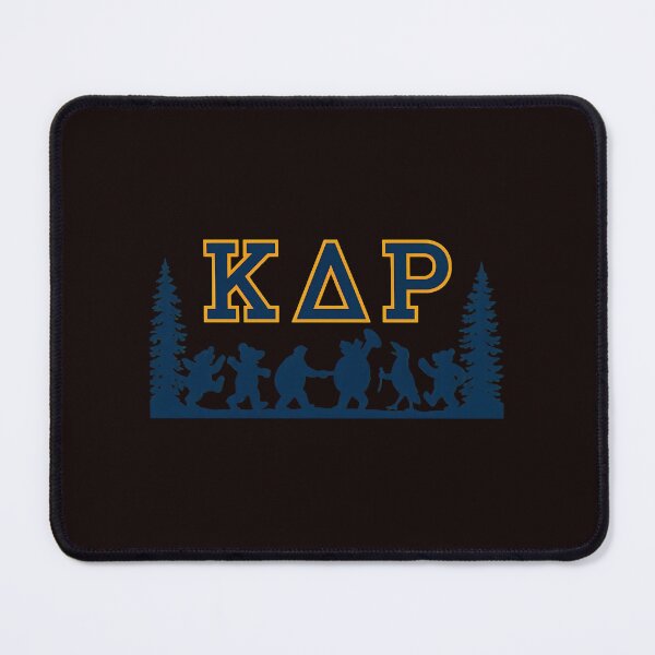 Item preview, Kappa Delta Rho Dancing Bears Pine Trees Greek Letters designed and sold by MouDesignArt.