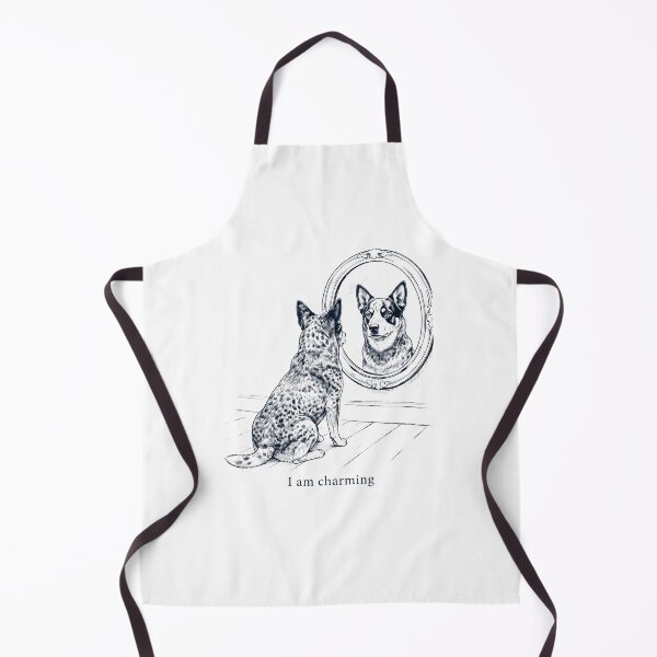 Item preview, Australian Cattle Dog I Am Charming Mirror Meme Dog Lover designed and sold by dian-rody-crest.
