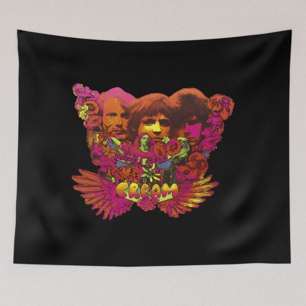 Item preview, Cream Band Psychedelic Album Cover designed and sold by GabrielPicho.