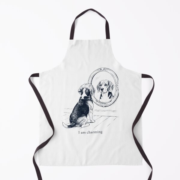 Item preview, Beagle I Am Charming Mirror Meme Dog Lover designed and sold by dian-rody-crest.