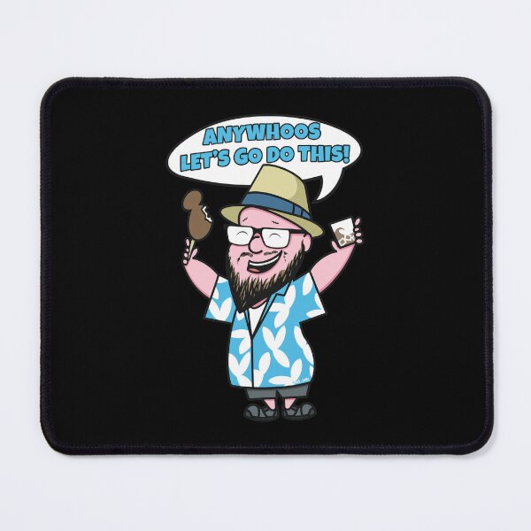 Item preview, Lets Go Do This Fun Cartoon Man With Fried Chicken Drink designed and sold by RosemarieKelpin.