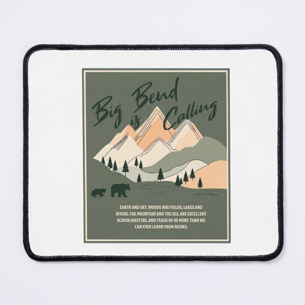 Item preview, Big Bend National State Park Classic T-shirt Sticker designed and sold by ThinkNature!.