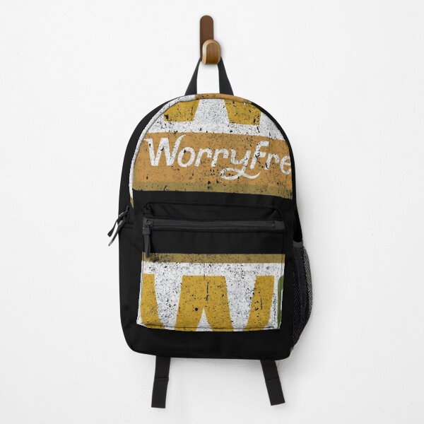 Item preview, Worry Free Retro Distressed Typography Sign designed and sold by RaylenLinden.