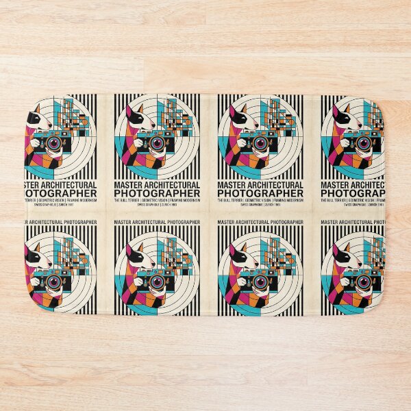 Item preview, Bull Terrier Architectural Photographer designed and sold by PictoVibe.