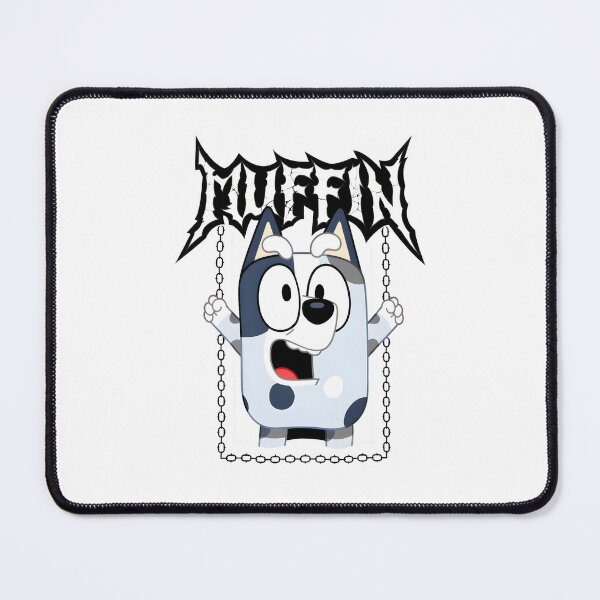 Item preview, Muffin Dog Bluey Gothic Heavy Metal designed and sold by visionnen.