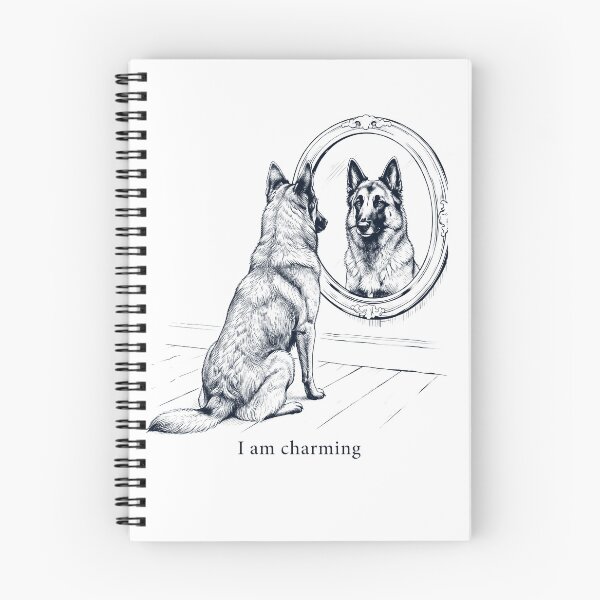 Item preview, Belgian Shepherd I Am Charming Mirror Meme Dog Lover designed and sold by dian-rody-crest.