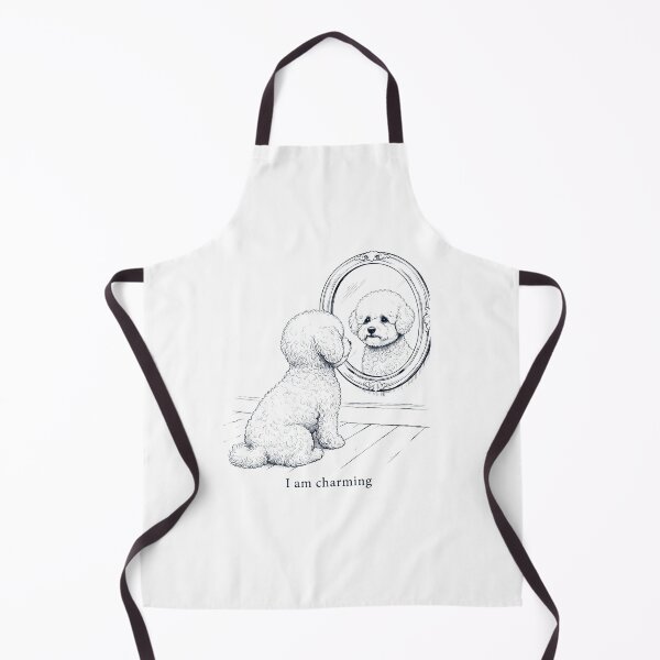 Item preview, Bichon Frise I Am Charming Mirror Meme Dog Lover designed and sold by dian-rody-crest.
