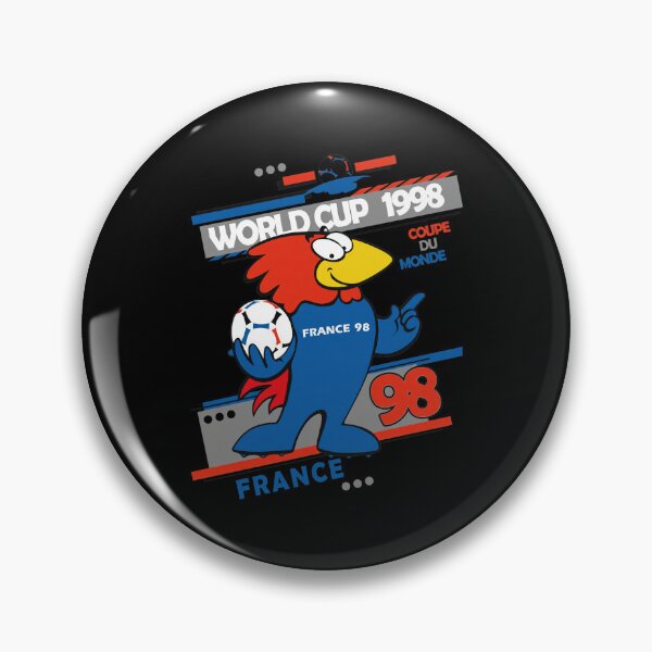 Item preview, World Cup 1998 France Mascot Soccer Ball Celebration Art designed and sold by RosemarieKelpin.