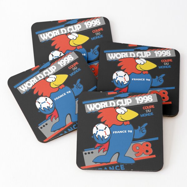Item preview, World Cup 1998 France Mascot Soccer Ball Celebration Art designed and sold by RosemarieKelpin.