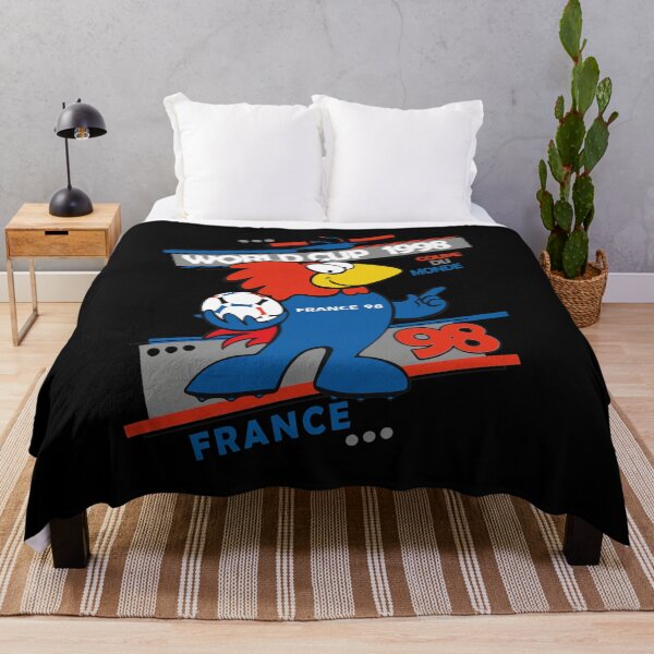 Item preview, World Cup 1998 France Mascot Soccer Ball Celebration Art designed and sold by RosemarieKelpin.