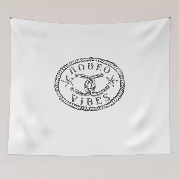 Item preview, Rodeo Vibes Western Belt Buckle Graphic Art designed and sold by The secret storage room.