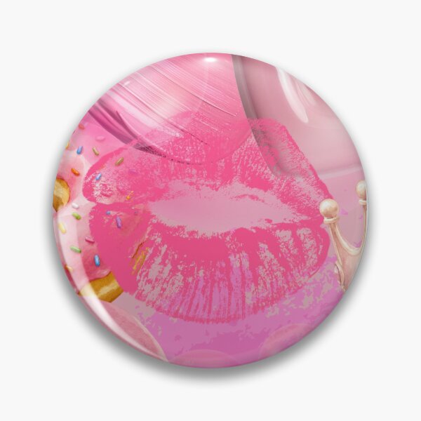 Item preview, Pink Lips Donuts, high heels, crown, gummy bear designed and sold by Creepy Princess Creations.