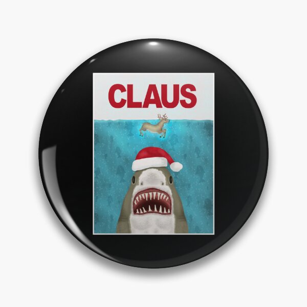 Item preview, funny christmas santa claus shark reindeer humor designed and sold by BenjaminThiba.