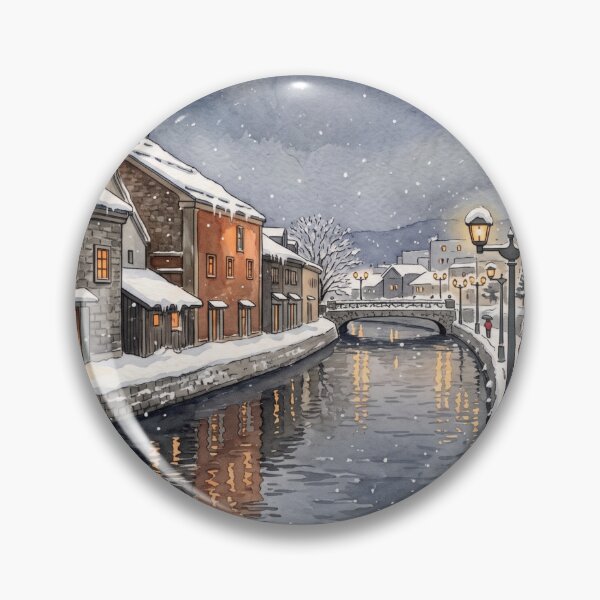 Item preview, A snowy night designed and sold by SoraPetals.