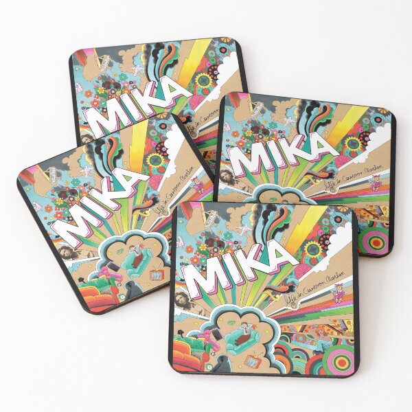 Item preview, Mika Life in Cartoon Motion Album Art designed and sold by RosemarieKelpin.