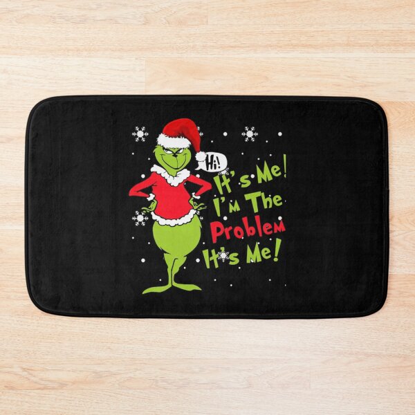 Item preview, funny grinch christmas quote it’s me i’m the problem holiday parody designed and sold by BenjaminThiba.