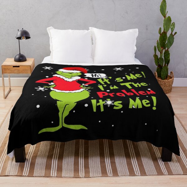 Item preview, funny grinch christmas quote it’s me i’m the problem holiday parody designed and sold by BenjaminThiba.