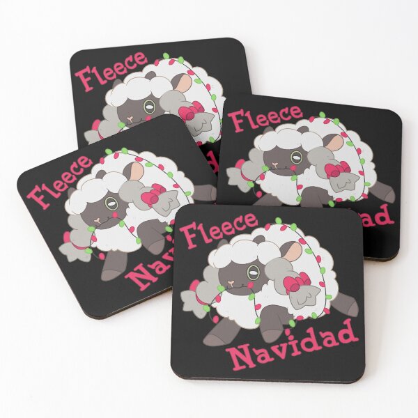 Item preview, Fleece Navidad Cute Sheep Holiday Lights designed and sold by RosemarieKelpin.