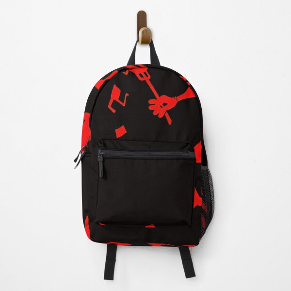 Item preview, Red Abstract Running Figure with Musical Notes Graphic designed and sold by Hector-Studio.