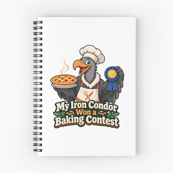 Item preview, Iron Condor Baking Contest Options Cartoon Art designed and sold by Bikivuno.