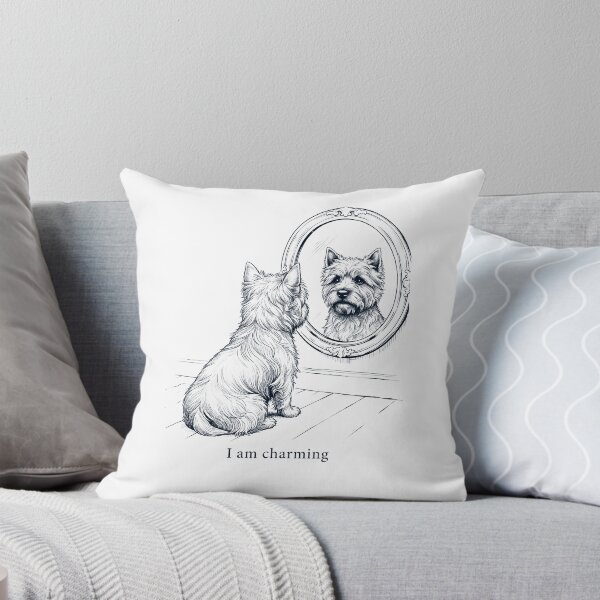 Item preview, Cairn Terrier I Am Charming Mirror Meme Dog Lover designed and sold by dian-rody-crest.