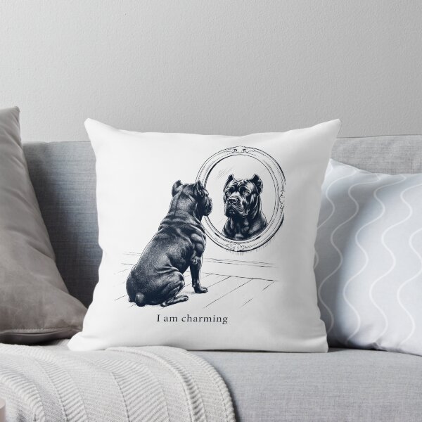Item preview, Cane Corso I Am Charming Mirror Meme Dog Lover designed and sold by dian-rody-crest.