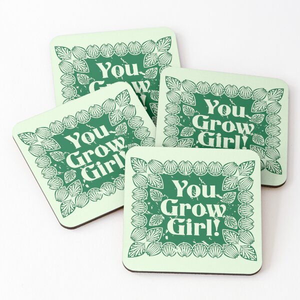 Item preview, You Grow Girl! designed and sold by JenDGraphicDesign.