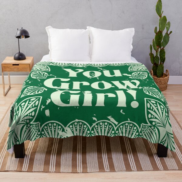 Item preview, You Grow Girl! designed and sold by JenDGraphicDesign.