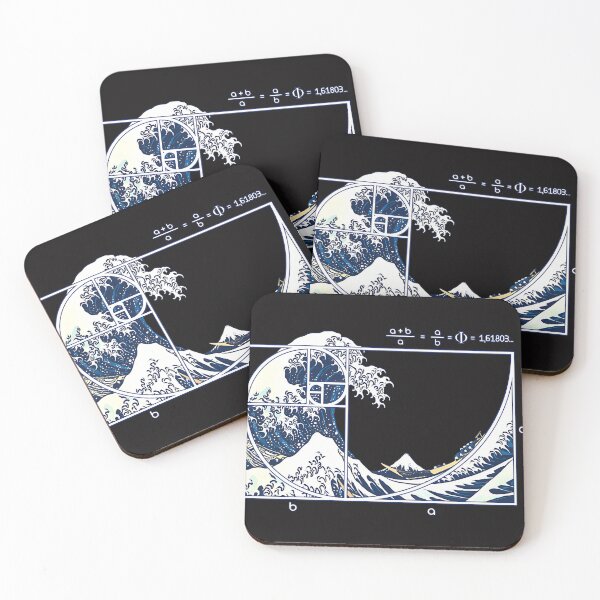 Item preview, The Great Fibonacci Wave designed and sold by sakiruii.