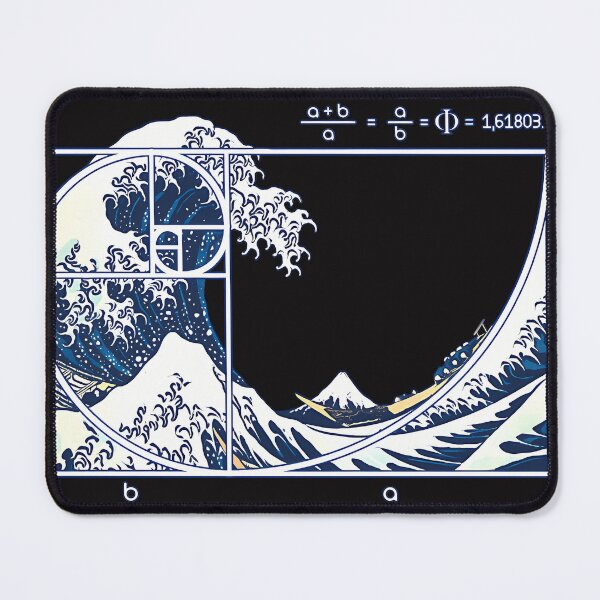 Item preview, The Great Fibonacci Wave designed and sold by sakiruii.