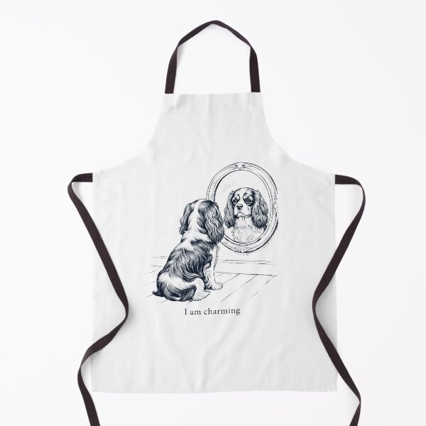 Item preview, Cavalier King Charles Spaniel I Am Charming Mirror Meme Dog Lover designed and sold by dian-rody-crest.