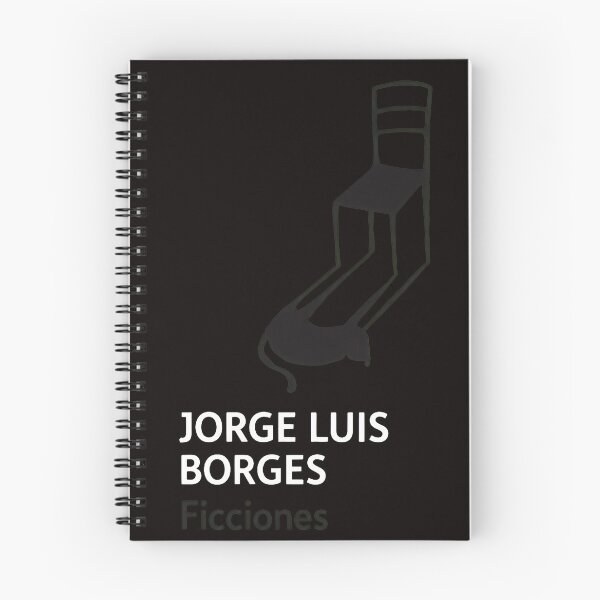 Item preview, Jorge Luis Borges Ficciones Literary Cat Art designed and sold by Hector-Studio.